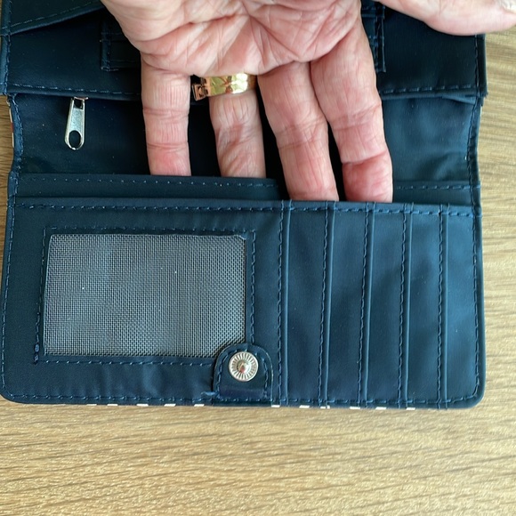 NAUTICA ORGANIZER CONTINENTAL WALLET Red White and Blue - Picture 8 of 14